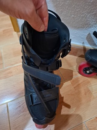 Patines Powerslide Hardcore Evo Talla 39 F.Carbono