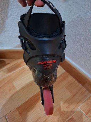Patines Powerslide Hardcore Evo Talla 39 F.Carbono