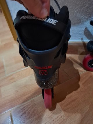 Patines Powerslide Hardcore Evo Talla 39 F.Carbono