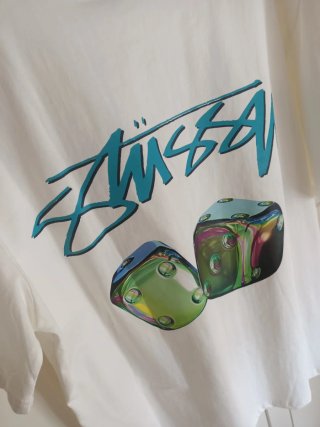 Camiseta Stussy Talla M Dados Multicolor