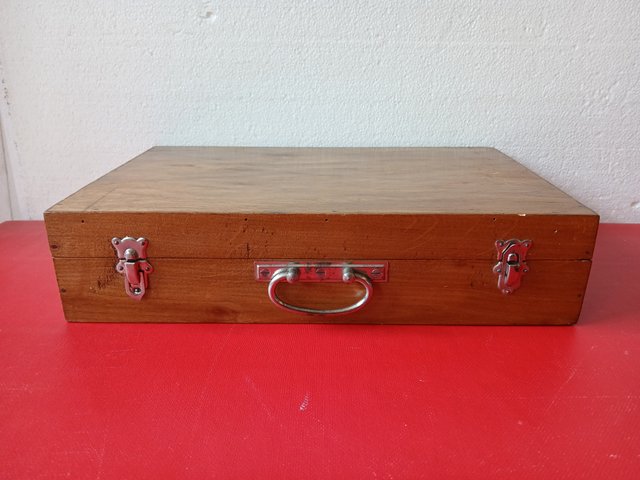 Maletín Organizador Madera Vintage