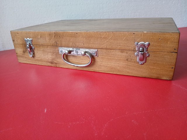 Maletín Organizador Madera Vintage