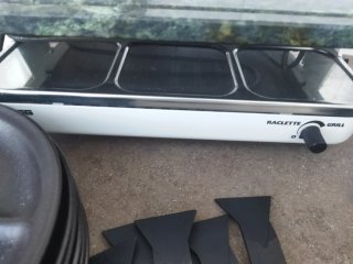 Pietra Raclette Grill con accessori