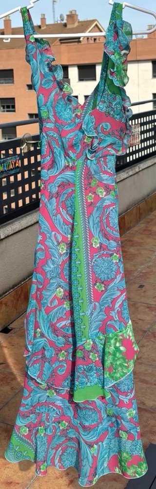 Vestido Versace Estampado Floral