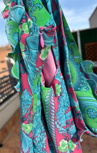 Vestido Versace Estampado Floral