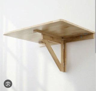 Mesa plegable Ikea Norbo madera