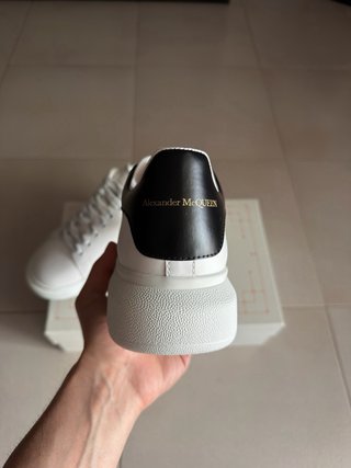 Sneakers Alexander McQueen Oversize Bianco/Nero