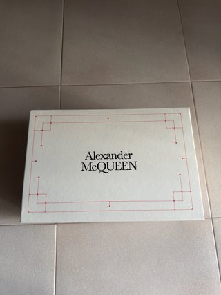 Sneakers Alexander McQueen Oversize Bianco/Nero