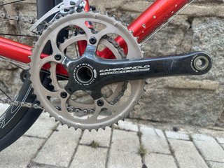 Bicicleta de carretera Giant TCR Roja