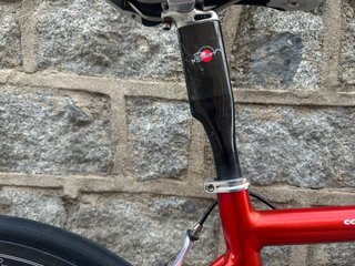 Bicicleta de carretera Giant TCR Roja