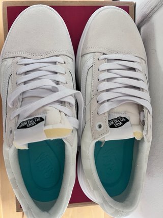 Zapatillas Vans Old Skool Plataforma Beige