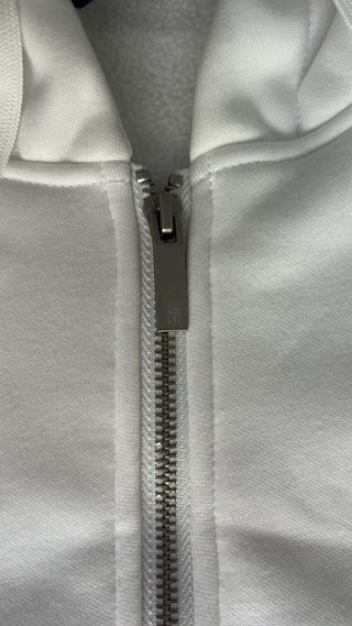 Sudadera Ralph Lauren Cremallera Blanca