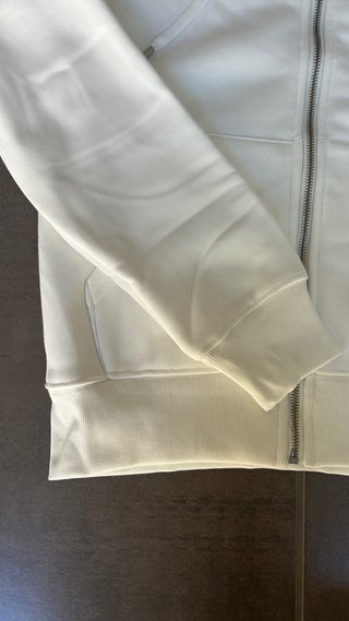 Sudadera Ralph Lauren Cremallera Blanca