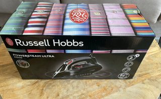Plancha de Vapor Russell Hobbs Negra