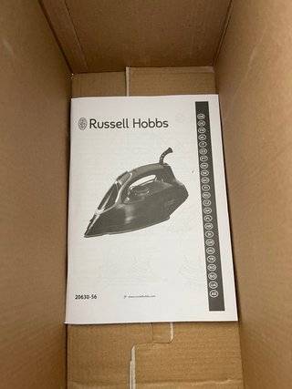 Plancha de Vapor Russell Hobbs Negra