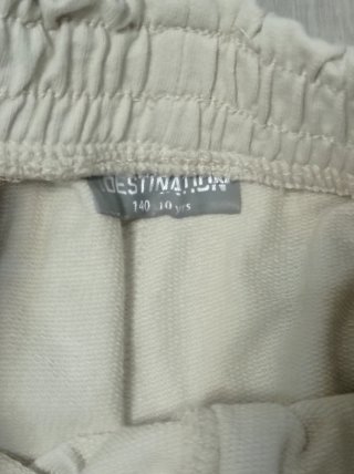Pantalones beige niña