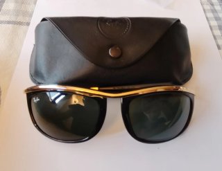 Ray Ban Olympian USA Negro Dorado