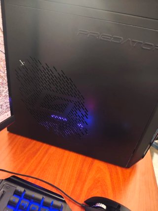 PC Acer Predator G3620 Nero/Arancione