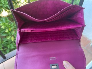 Cartera Billetera Salvador Bachiller Magenta NUEVA