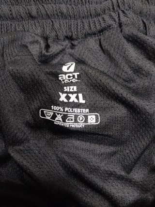 Pantaloncino sportivo nero