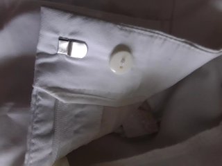 Pantalón blanco Zara
