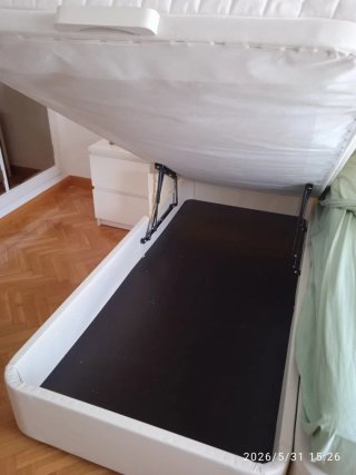 2 Camas 90x190 con Canapé