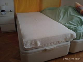 2 Camas 90x190 con Canapé