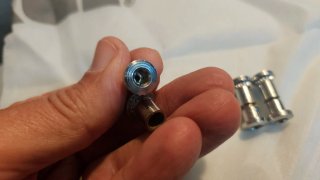 Tornillos tija sillín bicicleta