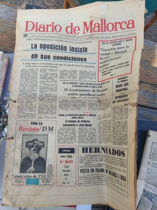 Diario de Mallorca Antiguo - 28 Nov 1976