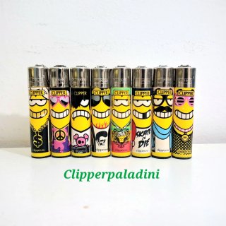 Lotto 8 Accendini Clipper Clipperman