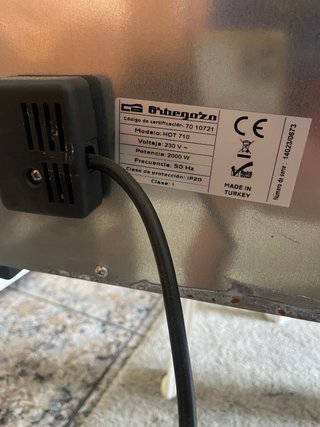 Horno Orbegozo con Convección