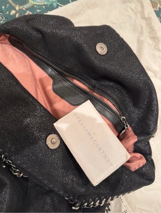 Borsa Stella McCartney Falabella Fold Nero