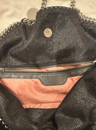 Borsa Stella McCartney Falabella Fold Nero