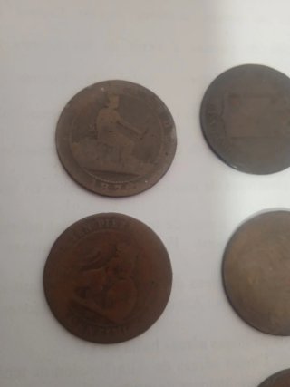 Colección monedas céntimo II República Española