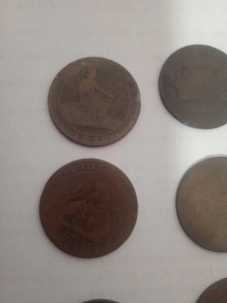 Colección monedas céntimo II República Española