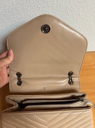 Borsa Yves Saint Laurent Beige