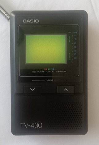 CASIO TV-430 PORTATIL VINTAGE