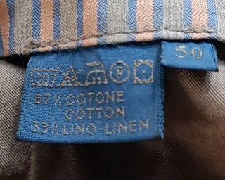 Pantaloni corti marroni taglia 50