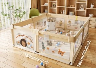 Valla Grande Área de Juegos Infantil