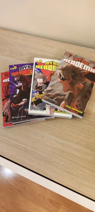 Manga My Hero Academy,se venden por unidad.
