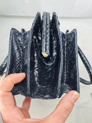 Borsetta vintage serpente anni 60
