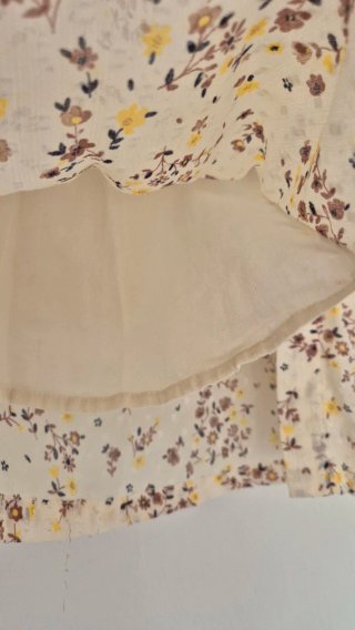 Vestido floral niña