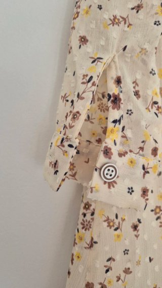 Vestido floral niña