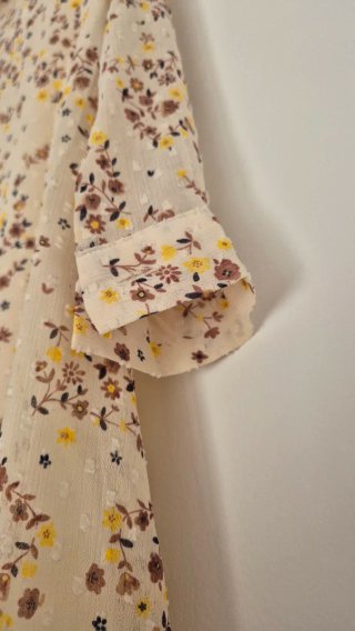 Vestido floral niña