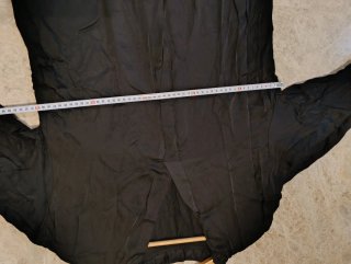 Vestido túnica caftán negro talla única