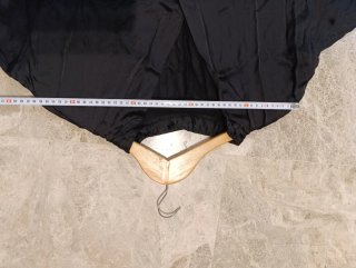 Vestido túnica caftán negro talla única