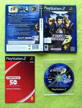 Time Crisis 3 + Pistola óptica Ardistel PS2