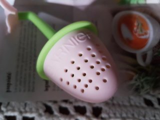 Infusore tisana nuovo a forma di fiore + ricette