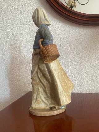 Figura Lladró Pescadora de Vacío