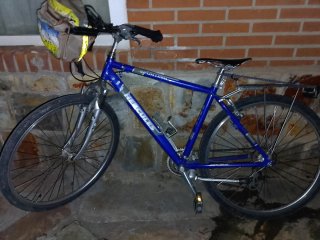 Bicicleta Azul Hércules